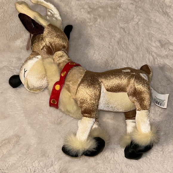 Disney mickeys twice upon a Christmas plushie stuffed animal reindeer 12 inch - Picture 2 of 3